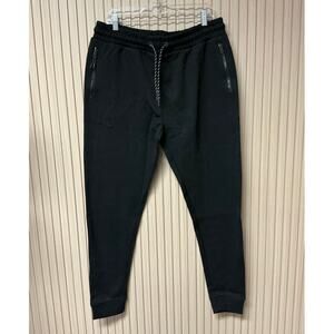 NEXT Men’s Slim Fit Long Length Joggers Black Size L